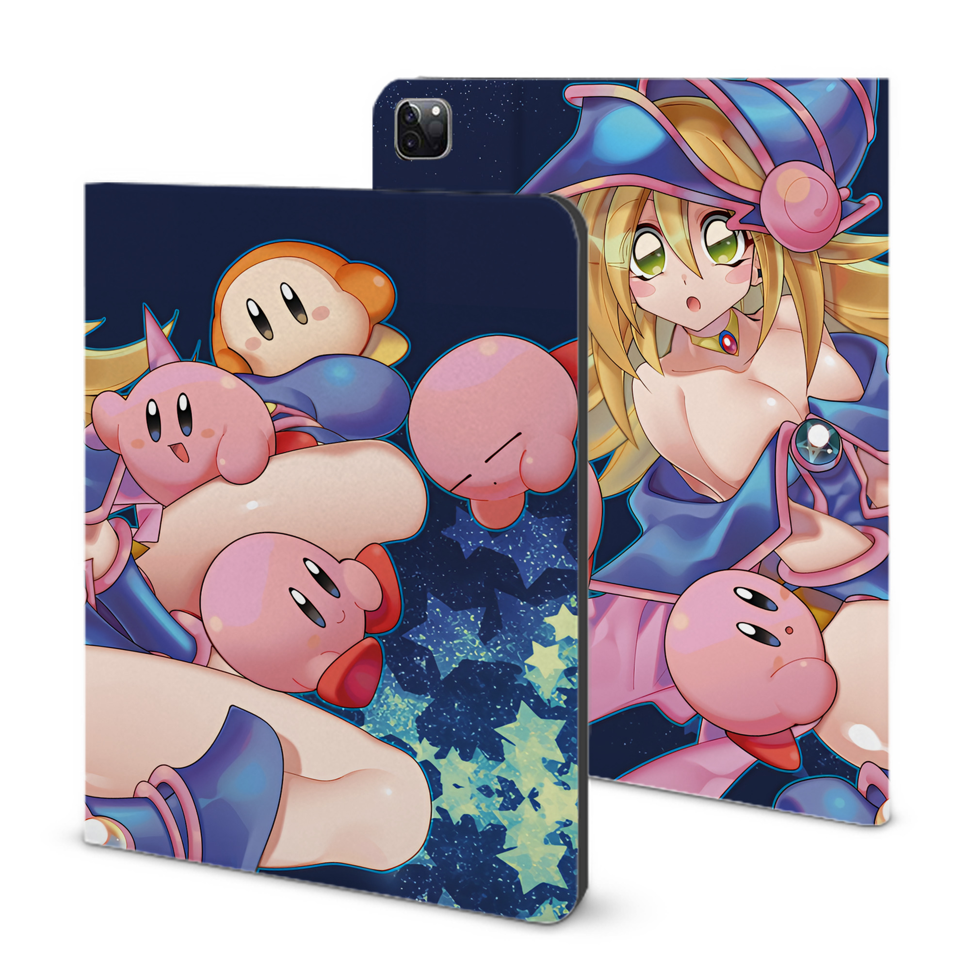 （画像用） 遊☆戯☆王 Yu-Gi-Oh! IPad ケース ブック型 PUレザー TPU 耐衝撃 軽量 薄型 ペン収納なし 全面保護 IPad 各モデル対応